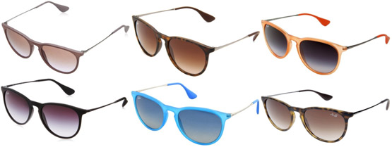 Ray-Ban Erika Sunglass Colors